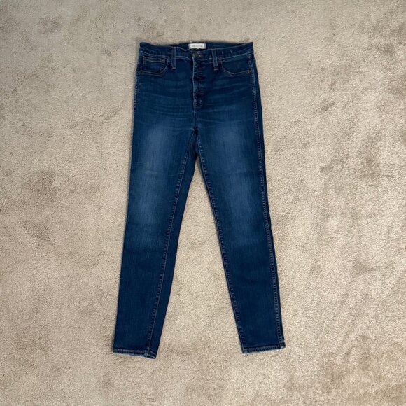Madewell Indigo Skinny Jeans – Size 30 – Classic High-Quality Staple - Picture 4 of 6